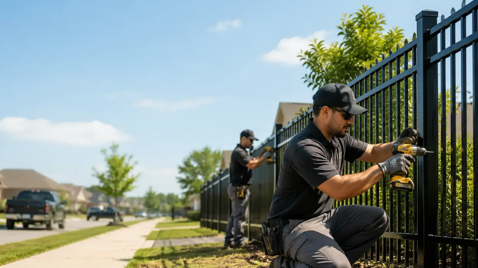 Metal Fence Installation in Spencerport, NY